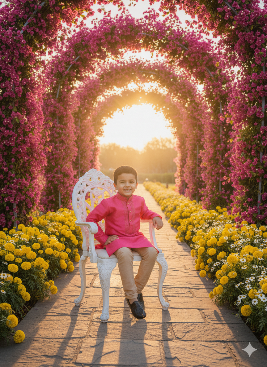 Silk Blend Kurta Pyjama Set